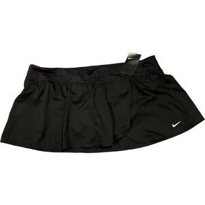 NEW Nike 3X Womens Swim Skirt Black Swim Bottom 3XL